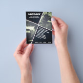 幾何モダン式洗車及び詳細 チラシ (手)