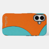 幾何モダン抽象デザイン Case-Mate iPhoneケース (裏面 (横))