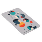 幾何モダン抽象芸術アート – ミニマルデザイン マグネット (右側)