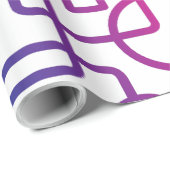 幾何モダン抽象芸術模様 ラッピングペーパー (ロールコーナー)