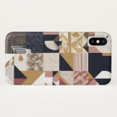 幾何モダン抽象芸術電話ケースデザイン Case-Mate iPhoneケース (裏面(横))