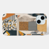 幾何モダン抽象芸術電話ケースデザイン Case-Mate iPhoneケース (裏面 (横))