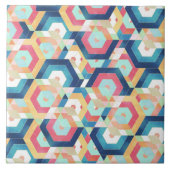 幾何モダン抽象芸術 タイル (正面)