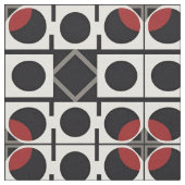 幾何モダン抽象芸術 ファブリック (クローズアップ)