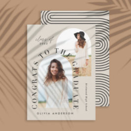 幾何モダン数々の型フォトアーチ卒業