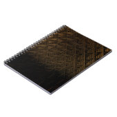 幾何モダン模様 ノートブック (左側)