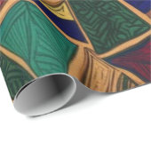 幾何モダン模様 ラッピングペーパー (ロールコーナー)