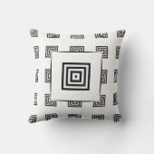 幾何モダン無地の図形パターン25 クッション (裏面)