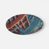 幾何モダン紙プレート ペーパープレート (アングル)