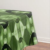 幾何モダン緑模様 テーブルクロス (インサイチュ)