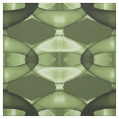 幾何モダン緑模様 ファブリック (見本)