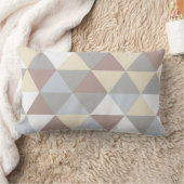 幾何モダン腰枕 ランバークッション (ブランケット)