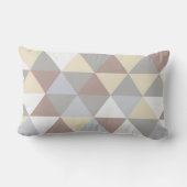 幾何モダン腰枕 ランバークッション (裏面)