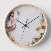 幾何モダン角デザイン壁時計 壁時計 (正面)