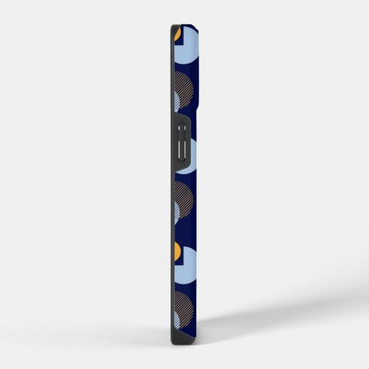 幾何モダン調和 iPhoneケース (右側面)