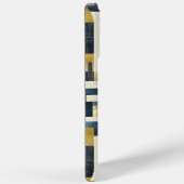 幾何モダン迷路 – テクスチャ付きエレガンス Case-Mate iPhoneケース (裏面 / 右)