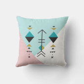 幾何モダン部族トーテムデザイン2 クッション (裏面)