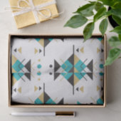 幾何モダン部族模様 薄葉紙 (ギフト)