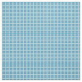 幾何モダン青SEA正方形パターン ファブリック (見本)