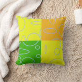 幾何モダン クッション (ブランケット)