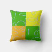 幾何モダン クッション (裏面)