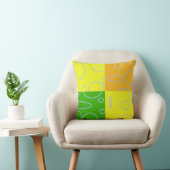 幾何モダン クッション (椅子)