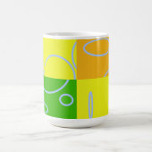 幾何モダン コーヒーマグカップ (中央)