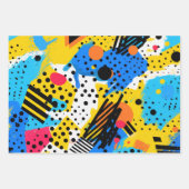 幾何モダン ラッピングペーパーシート (正面2)