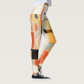 幾何モダン レギンス (右)