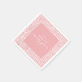 幾何モダン・脚本の卒業党 スタンダードカクテルナプキン (角)