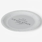 幾何モダン・脚本の卒業党 ペーパープレート (アングル)