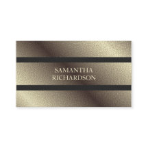 幾何ユニークブラックおよびフェイク金ゴールドプロフェッショナル