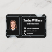 幾何ユニーク名刺5 名刺 (正面)