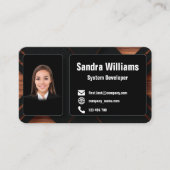 幾何ユニーク名刺7 名刺 (正面)