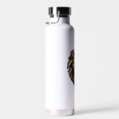 幾何ライオンスポーツチームウォーターボトル ウォーターボトル (右面)