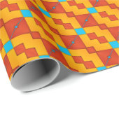 幾何ラッお洒落ピング紙 ラッピングペーパー (ロールコーナー)