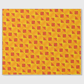 幾何ラッお洒落ピング紙 ラッピングペーパー (フラット)