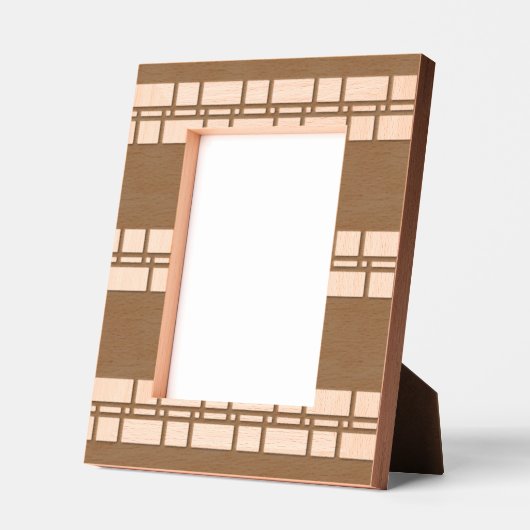 幾何レモダンーザ写真 レーザー彫刻フレーム (左)