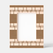 幾何レモダンーザ写真 レーザー彫刻フレーム (正面)