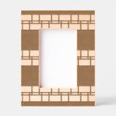 幾何レモダンーザ写真 レーザー彫刻フレーム (正面)