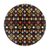 幾何三角形パターン カッティングボード (正面)