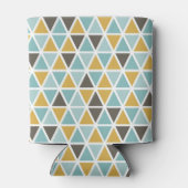 幾何三角形パターン 缶クーラー (裏面)