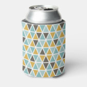 幾何三角形パターン 缶クーラー (缶裏面)