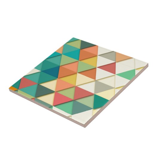 幾何三角形 タイル (側面)