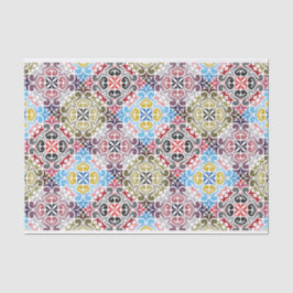 幾何二乗法パターンの分離 薄葉紙