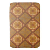 幾何伝統的フローラセラミックタイル バスマット (正面縦)