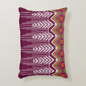 幾何伝統的民族模様 アクセントクッション (正面(垂直))