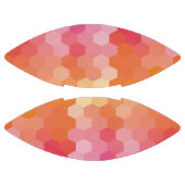 幾何六角シェイプ（ピンク色） アメリカンフットボール (パネル)