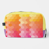 幾何六角シェイプ（ピンク色） ドップキット (正面)