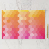 幾何六角シェイプ（ピンク色） ペーパーパッド (インサイチュ)